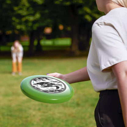 Sea Turtle Black/White Wham-O Frisbee Stop in your tracks! This isn't your average frisbee. The eye-catching Colorful Sea Turtle Wham-O Frisbee is ready to soar. Iconic Wham-O brand ensures top performance and durability Vibrant sea turtle design availabl