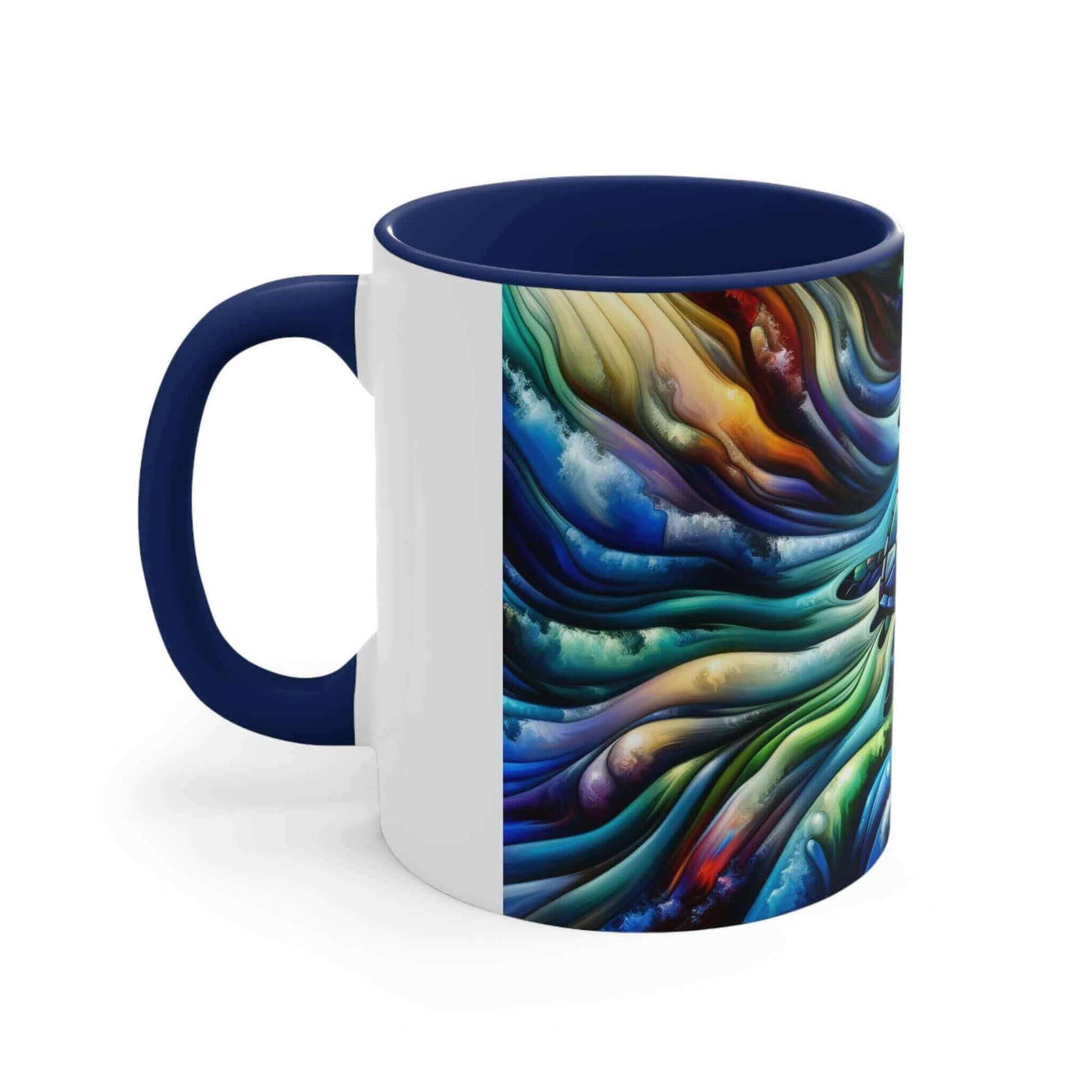 Colorful Sea Turtle Coffee Mug 3 Start your mornings off right with a warm cup of coffee in this eye-catching Sea Turtle mug that adds a pop of color and personality to your daily routine. Key features/benefits bullet list: Vibrant, customized designs pri