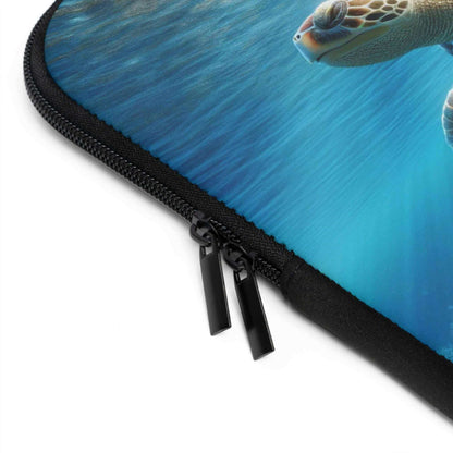 Sea Turtle Laptop Sleeve Safeguard your tech in charming style with the Sea Turtle Laptop Sleeve! Durable neoprene absorbs shocks while custom sea turtle designs showcase your personality. Made of water-resistant neoprene that shields laptops 7” to 17” Fu