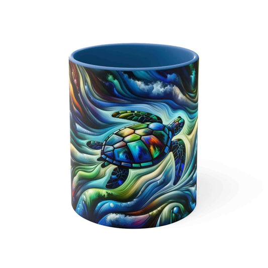 Colorful Sea Turtle Coffee Mug 3 Start your mornings off right with a warm cup of coffee in this eye-catching Sea Turtle mug that adds a pop of color and personality to your daily routine. Key features/benefits bullet list: Vibrant, customized designs pri