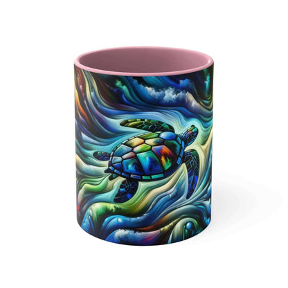 Colorful Sea Turtle Coffee Mug 3 Start your mornings off right with a warm cup of coffee in this eye-catching Sea Turtle mug that adds a pop of color and personality to your daily routine. Key features/benefits bullet list: Vibrant, customized designs pri