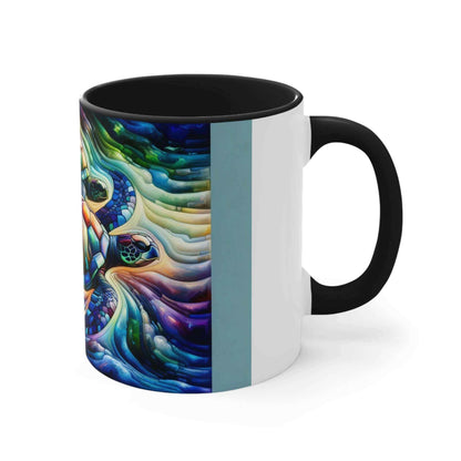 Colorful Sea Turtle Coffee Mug 4 Start your mornings off right with a warm cup of coffee in this eye-catching Sea Turtle mug that adds a pop of color and personality to your daily routine. Key features/benefits bullet list: Vibrant, customized designs pri