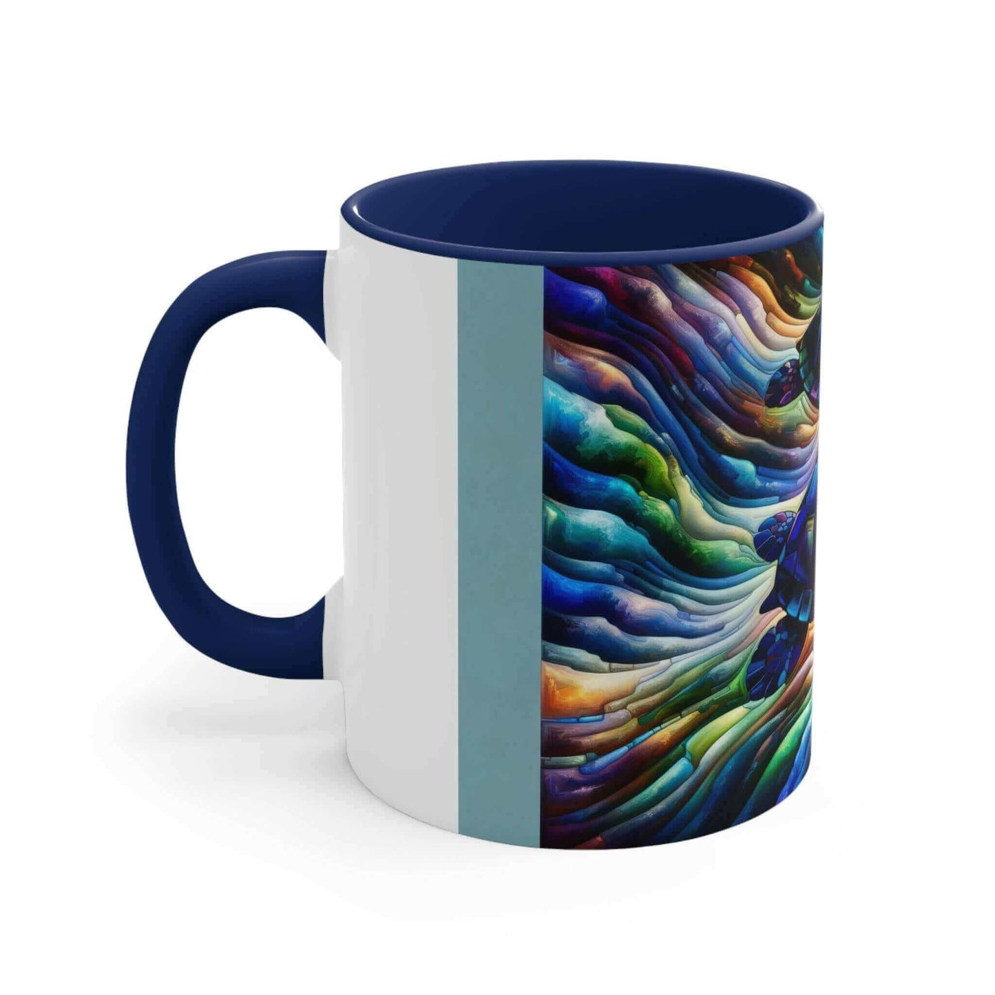 Colorful Sea Turtle Coffee Mug 4 Start your mornings off right with a warm cup of coffee in this eye-catching Sea Turtle mug that adds a pop of color and personality to your daily routine. Key features/benefits bullet list: Vibrant, customized designs pri