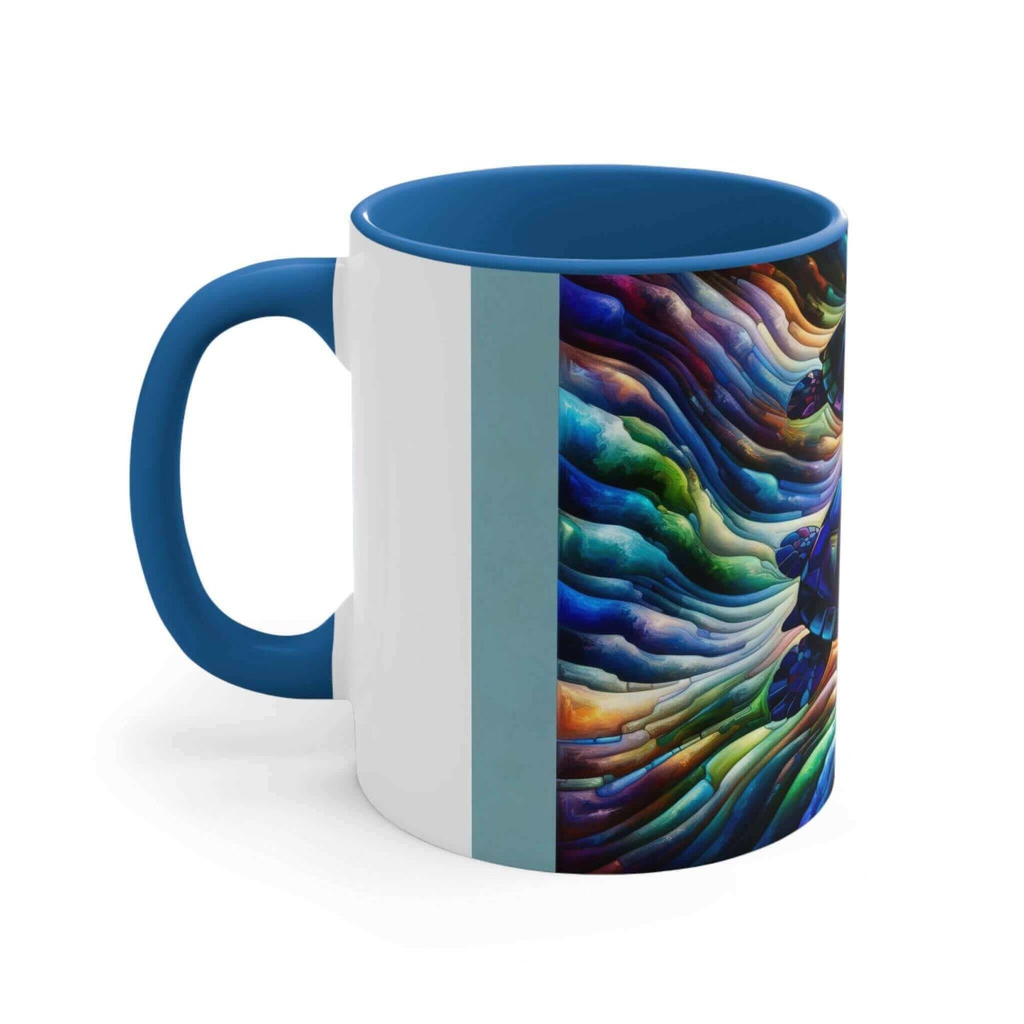 Colorful Sea Turtle Coffee Mug 4 Start your mornings off right with a warm cup of coffee in this eye-catching Sea Turtle mug that adds a pop of color and personality to your daily routine. Key features/benefits bullet list: Vibrant, customized designs pri