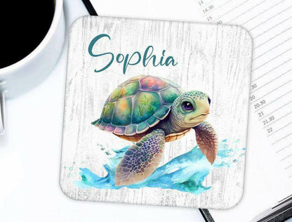 Sea Turtle Drink Coasters Delivery Information:Please Note - As this is a lovingly handmade product, the shipping time might sound longer than standard. We appreciate your patience and understanding in receiving these unique, crafted items.Delivery timefr