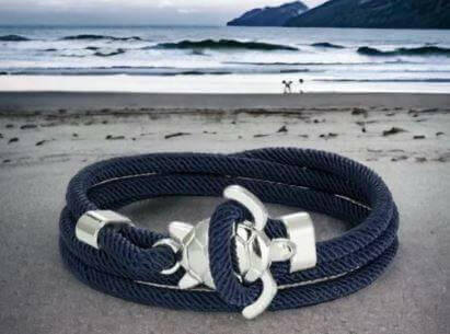 Sea Turtle Rope Bracelet with Silver/Black Charm Treat your wrist to a trendy nautical charm with the sea Turtle Rope Bracelet. This handcrafted accessory brings coastal vibes to any outfit. Key features/benefits: Adjustable rope bracelet with a polished