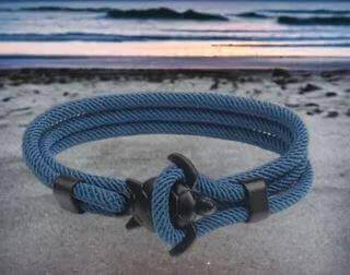 Sea Turtle Rope Bracelet with Silver/Black Charm Treat your wrist to a trendy nautical charm with the sea Turtle Rope Bracelet. This handcrafted accessory brings coastal vibes to any outfit. Key features/benefits: Adjustable rope bracelet with a polished