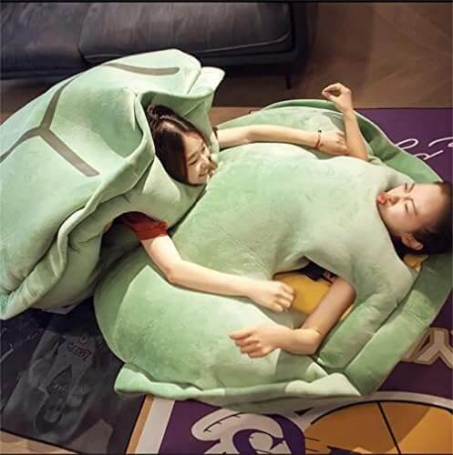 Wearable Turtle Suit Costume Slip into hilarious fun with this adorable 40-inch wearable turtle shell costume. Key features/benefits bullet list: Made from soft, high-quality cotton for comfort Unique and playful turtle shell design Perfect for dress-up,