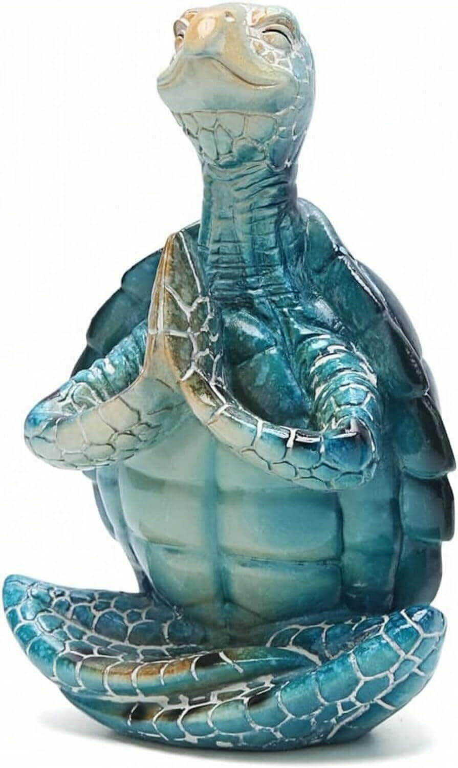 Meditating Sea Turtle Zen Statue - Yoga Figurine Step Into The Calm Of The Ocean With This Meditating Sea Turtle Zen Statue Escape the stress of daily life with this calming sea turtle zen statue. Handcrafted with care, this cute yoga figurine helps you f