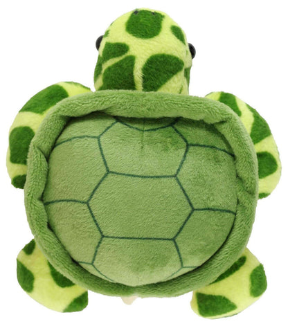 Hug a Sea Turtle Kit (Book with Plush) Sea turtles may grow up to be gentle giants, but they start out tiny -- like the bitty one in this box! Cuddle up with this mini plush sea turtle! Then open the ''How to Hug a Sea Turtle'' guide to learn about these